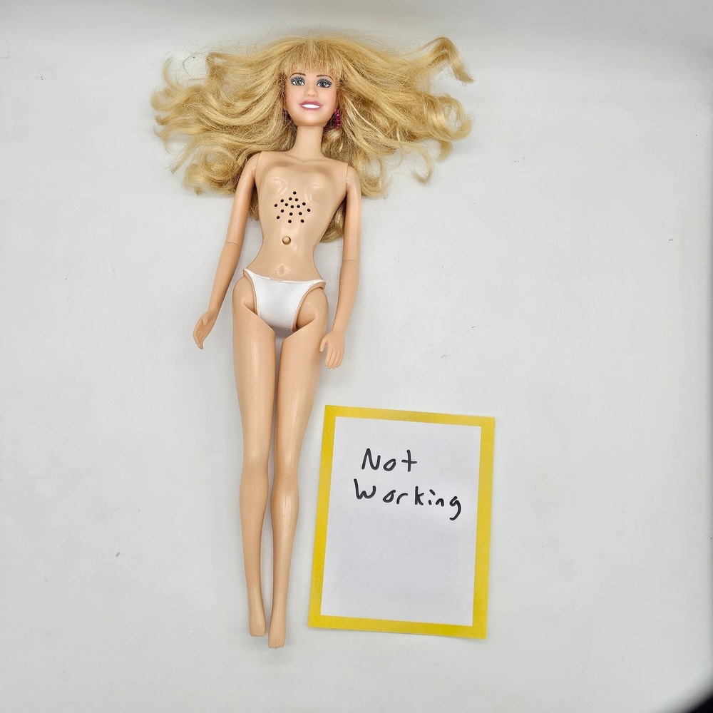 Jakks Pacific Hannah Montana Doll Kids 11.5in Blonde 2008 Celebrity Figure